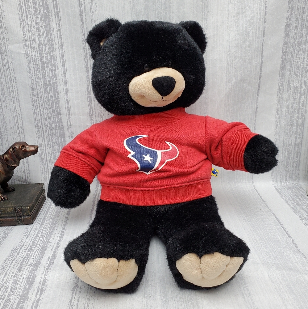 🔊Build A Bear Growling Grizzly Texans Plush Sound Box